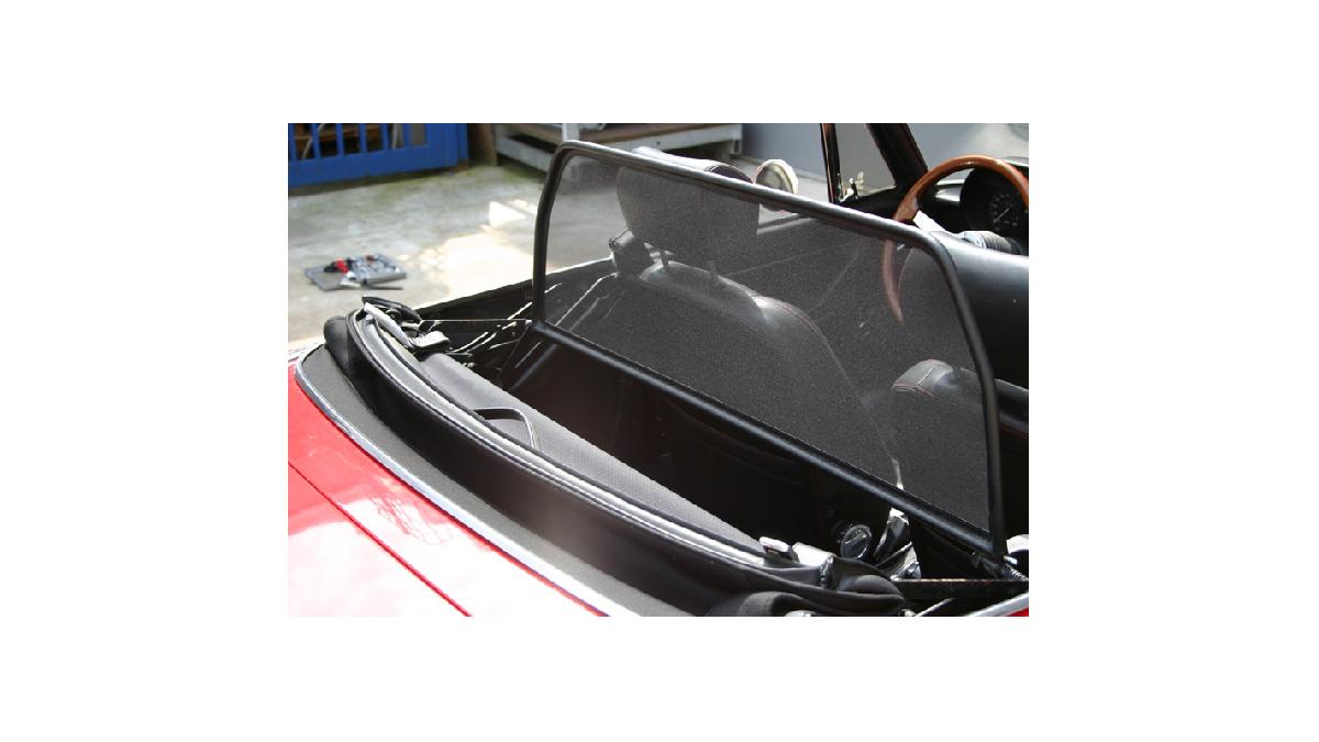 Windschott+-+Filet+coupe-vent+Weyer+Basic+Line+sur+mesure+pour+Alfa+Romeo+Spider+1967-1994